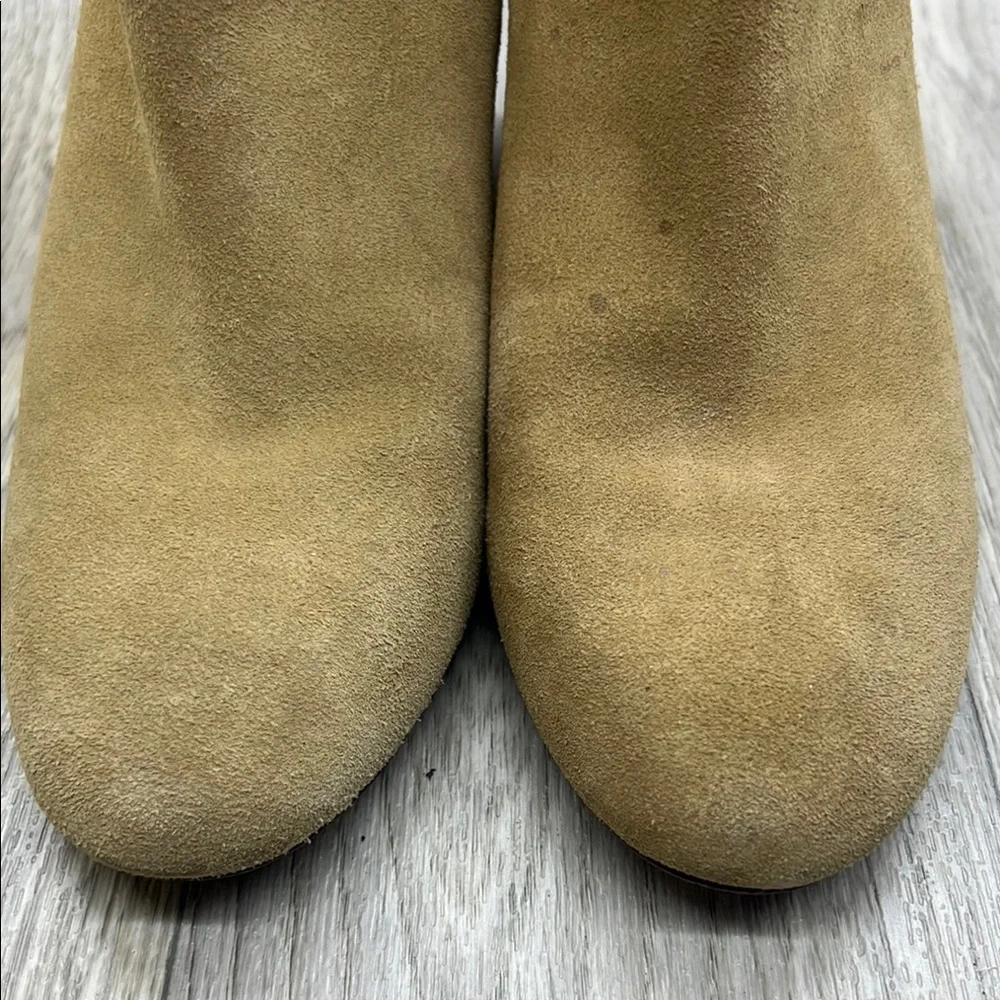 J.Crew Tan Suede Ankle Boots - Picture 3 of 14